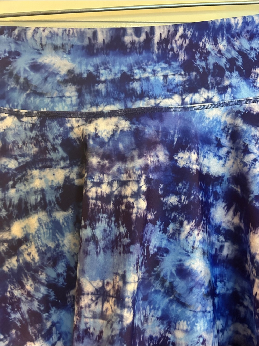 Blue Tie-Dye Skater Swim Skirt - Picture 2 of 2